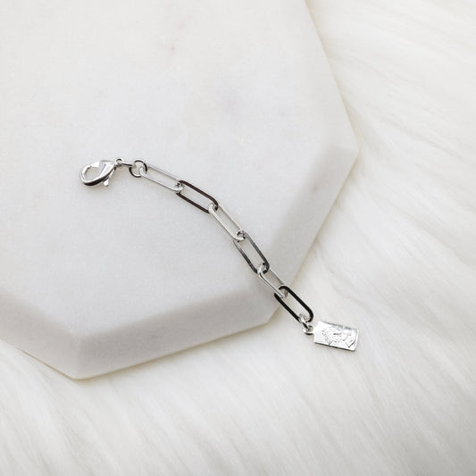 Chrome Simple Short Chain (Keychain)