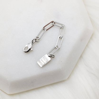 Chrome Simple Short Chain (Keychain)