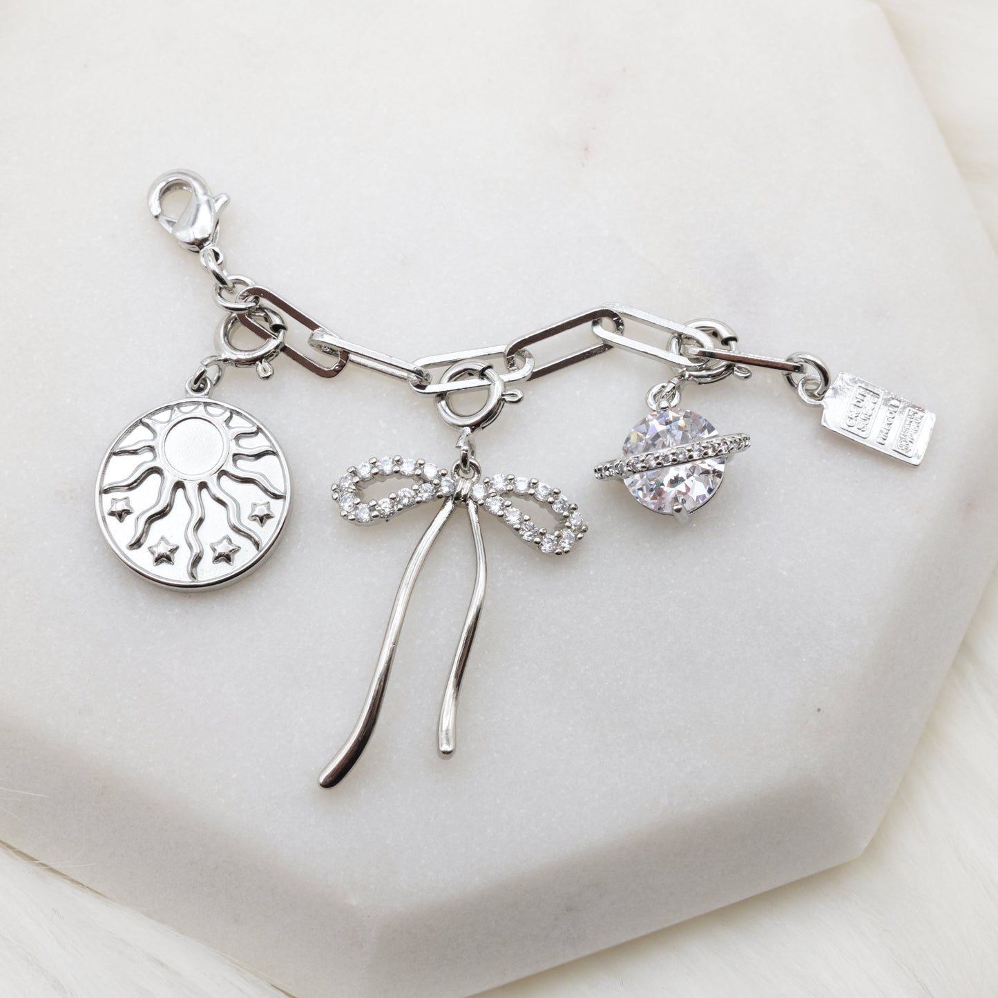 Chrome Simple Short Chain (Keychain)