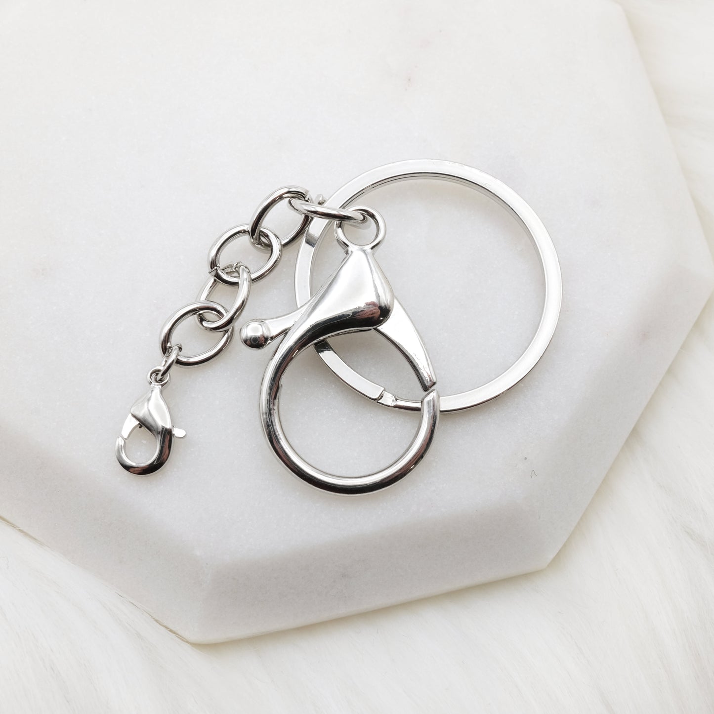 Chrome Keychain Clasp