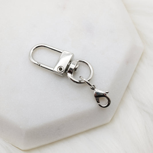 Chrome Swivel Snap Clasp