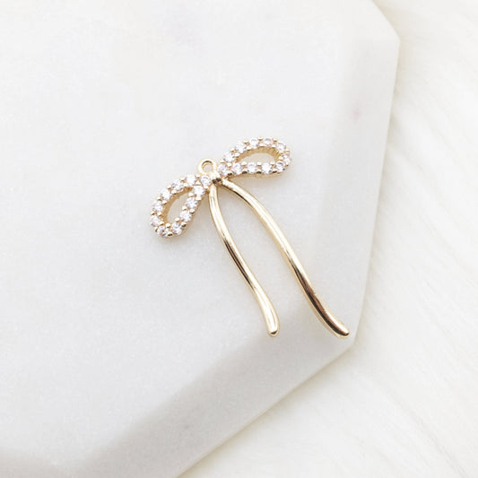Whisper Bow Charm