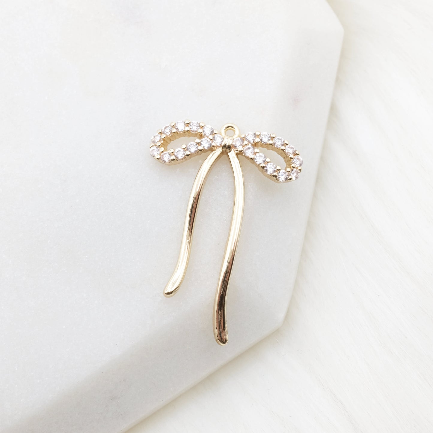 Whisper Bow Charm