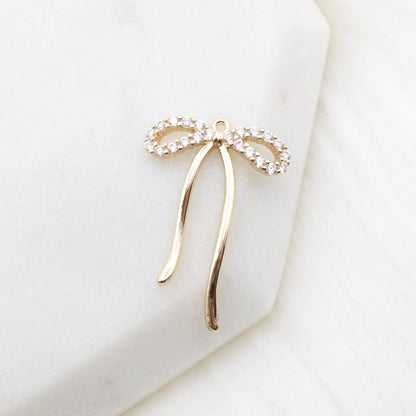 Whisper Bow Charm
