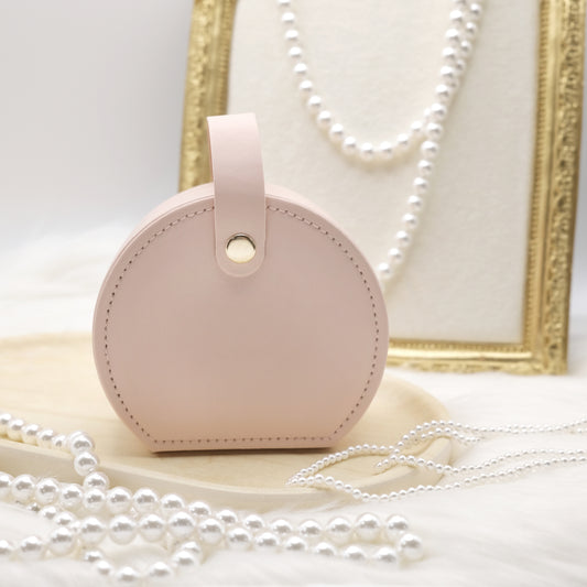 Mini Pink Jewelry Case