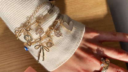 19" Paperclip necklace / wrap bracelet chain